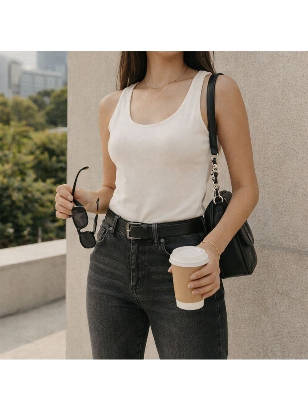 KUT Catherine Boyfriend Jeans 4 Black Wash Straight - Picture 3 of 10